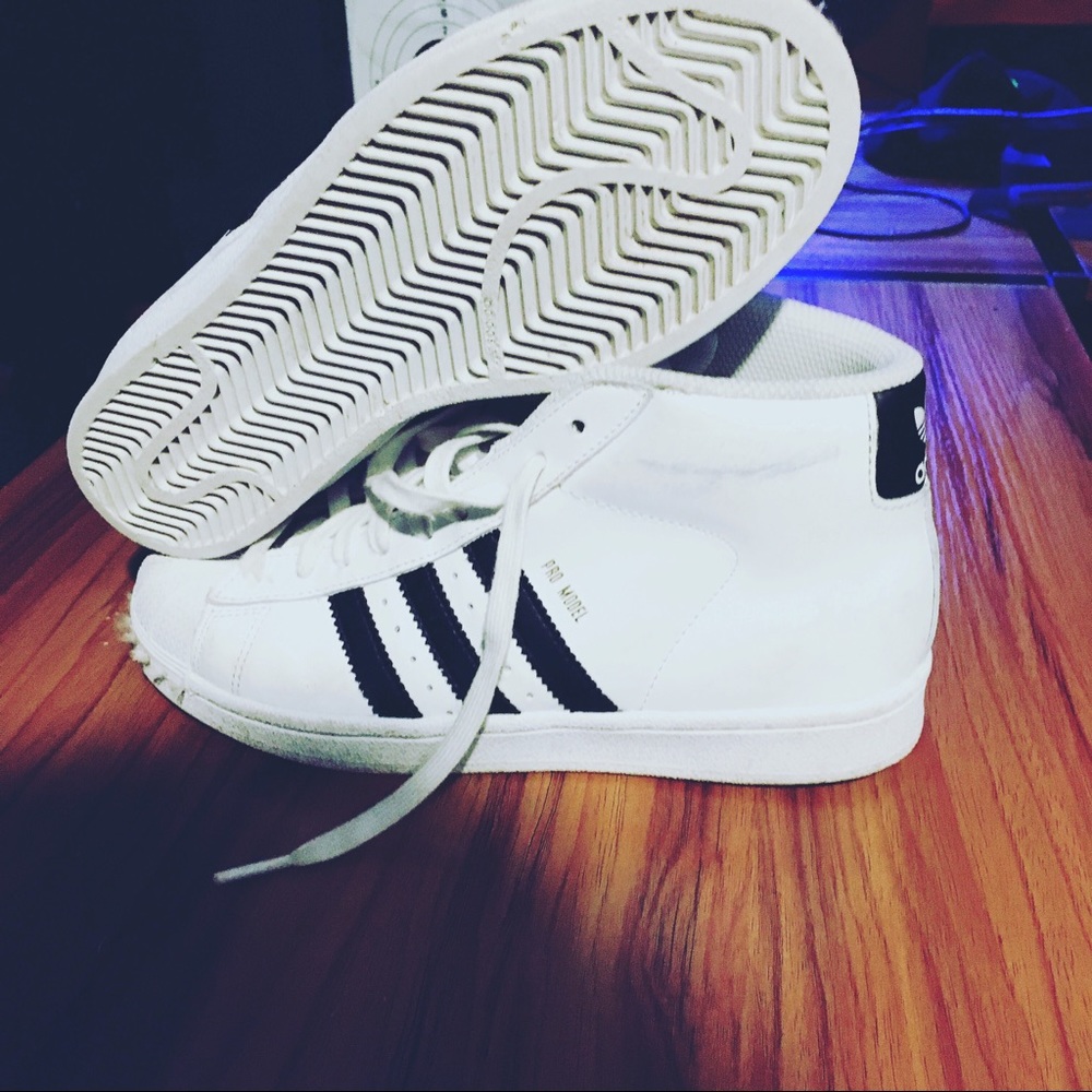 Adidas pro model men sneakers skate board shoes
